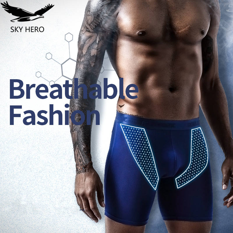 2pcs/Lot underpants leg up lon - đánh giá và giá Long Leg Trunk Men