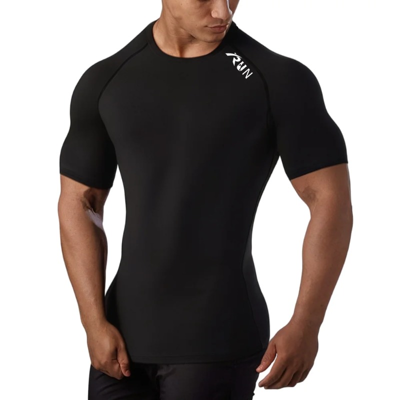 Men Quick Dry Compression Elas - đánh giá và giá T Shirt Tight Fit