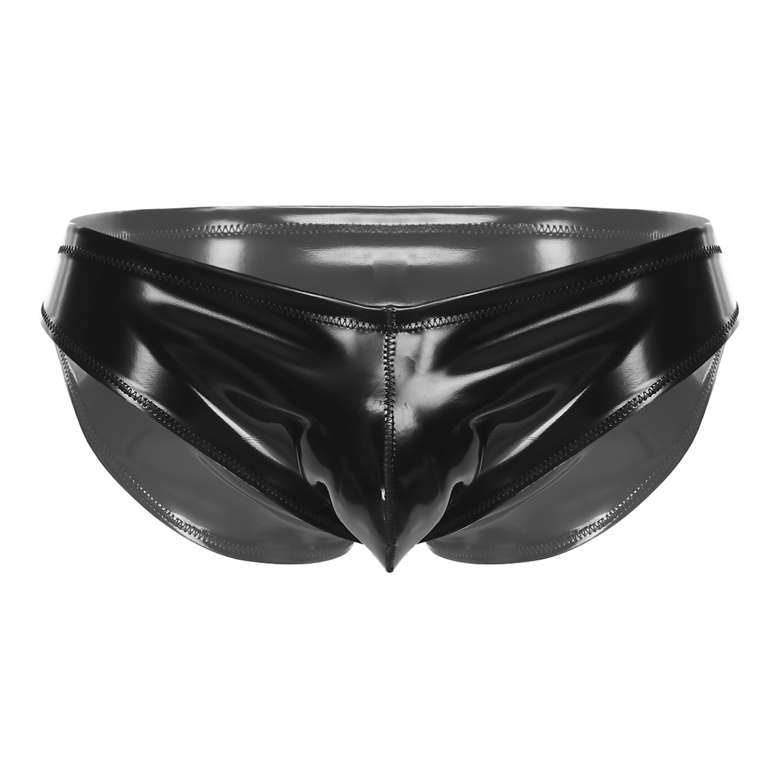 Mens Glossy Latex Briefs Paten - đánh giá và giá Pouch Boxer Pouch