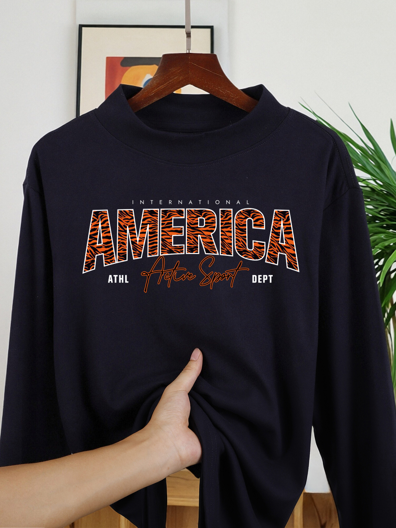America Active Sport Print Man - đánh giá và giá Base Layer Top