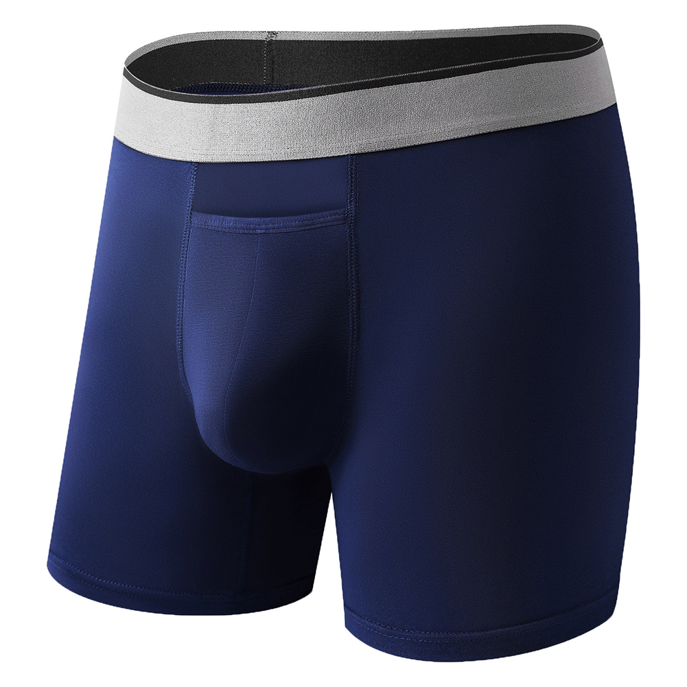 1pc Men Long Leg Shorts Soft U - đánh giá và giá Bamboo Fiber Trunk