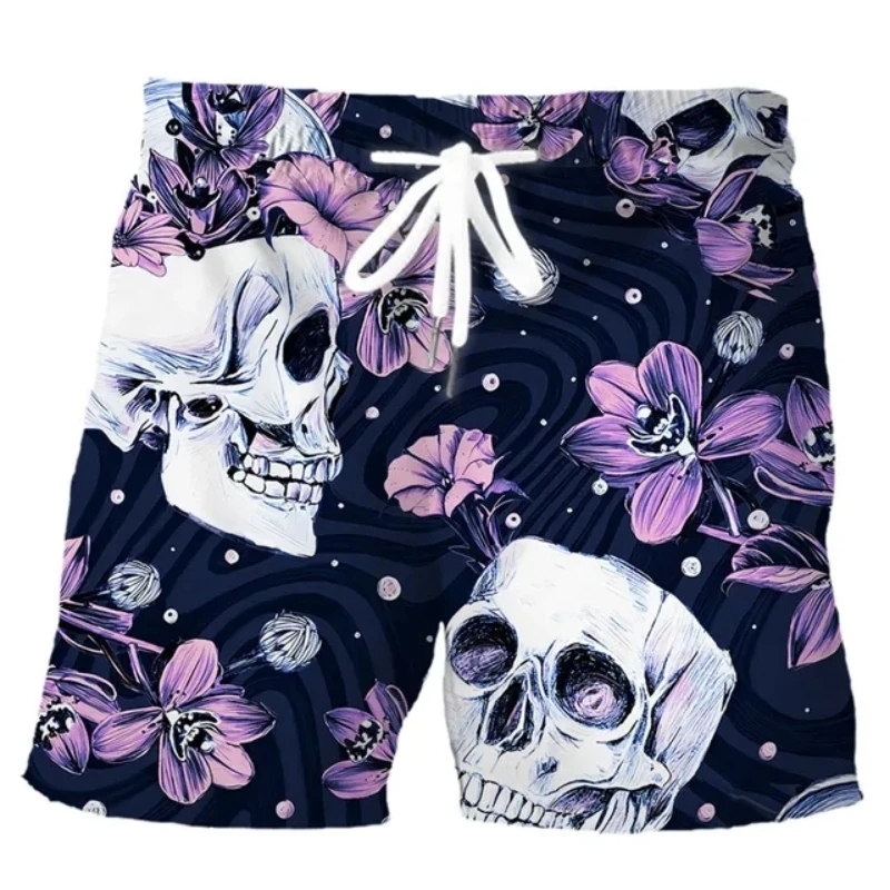 Hawaiian Men Swim Trunks Skull - đánh giá và giá Trunk Breathable Men