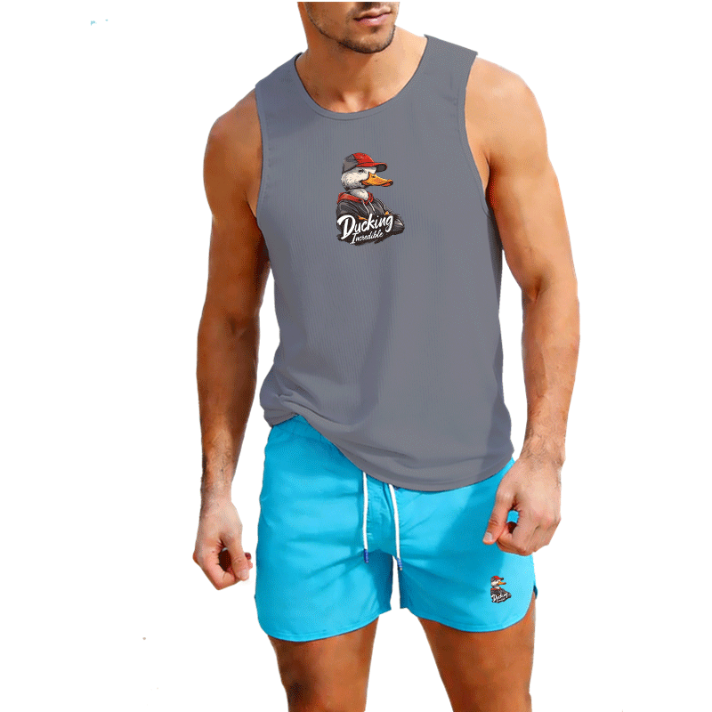 Fitness loose men tank top  sl - đánh giá và giá Sleeveless Undershirt