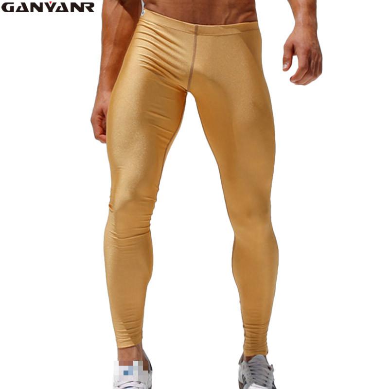 GANYANR Running Tights Men Com - đánh giá và giá Compression Long Pant