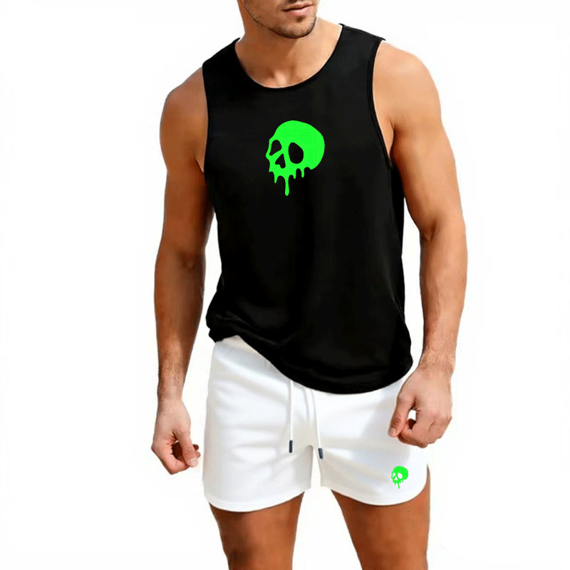 Fitness loose men tank top  sl - đánh giá và giá Sleeveless Undershirt