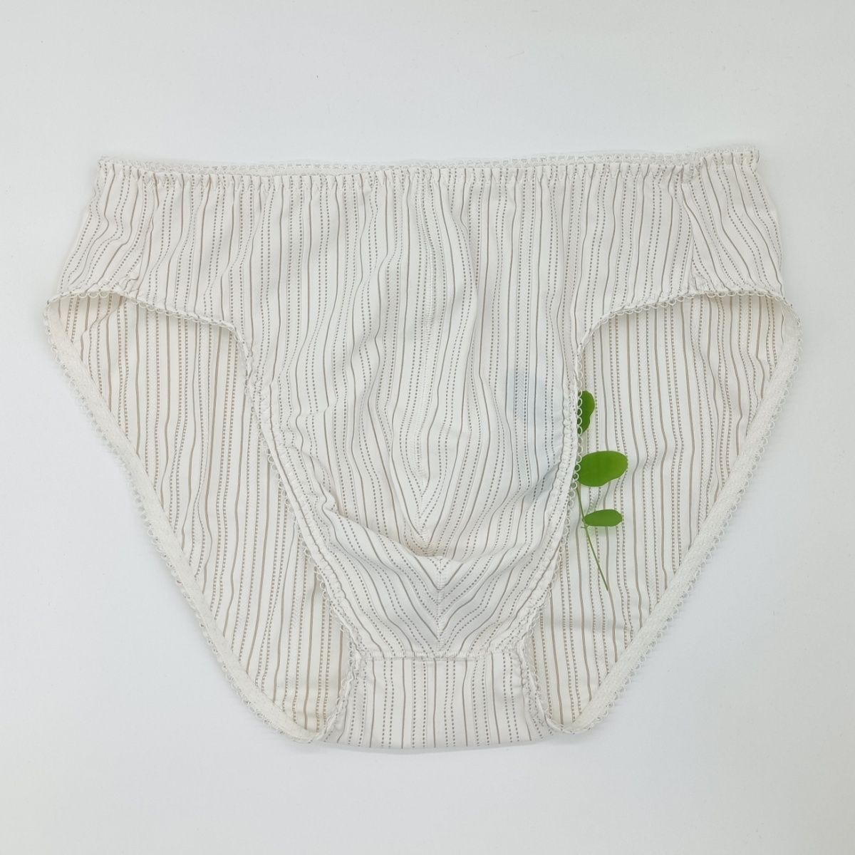 Stripe Design Man's Beige Colo - đánh giá và giá Boxer Brief Pack Cotton