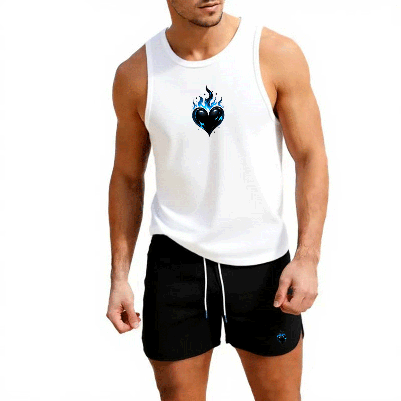 Fitness loose men tank top  sl - đánh giá và giá Sleeveless Undershirt