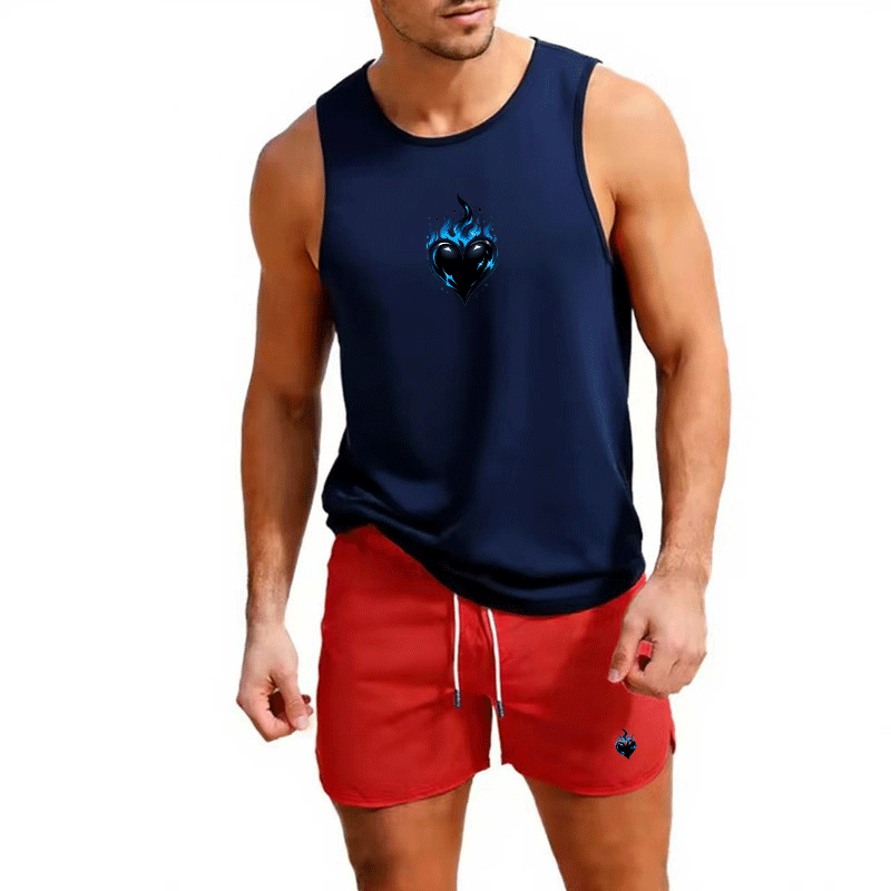 Fitness loose men tank top  sl - đánh giá và giá Sleeveless Undershirt