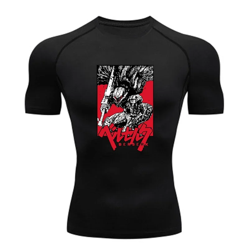 Sportswear for Men Gym Anime B - đánh giá và giá T Shirt Tight Fit