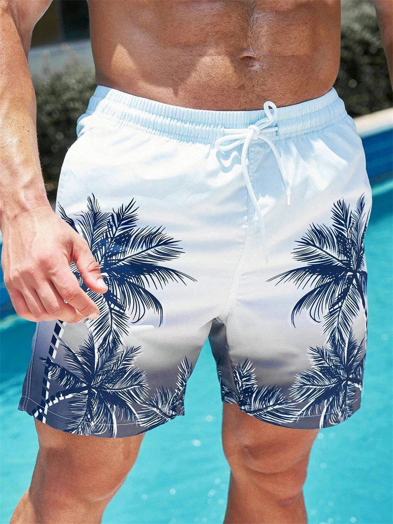 Vintage Plant 3D Printed Board - đánh giá và giá Trunk Breathable Men