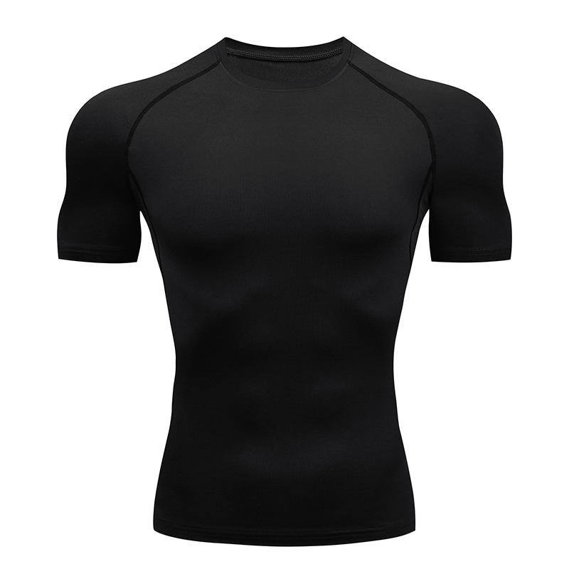 Black Bull Print Compression S - đánh giá và giá Undershirt Crew Neck