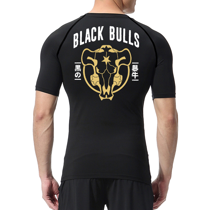 Black Bull Print Compression S - đánh giá và giá Undershirt Crew Neck
