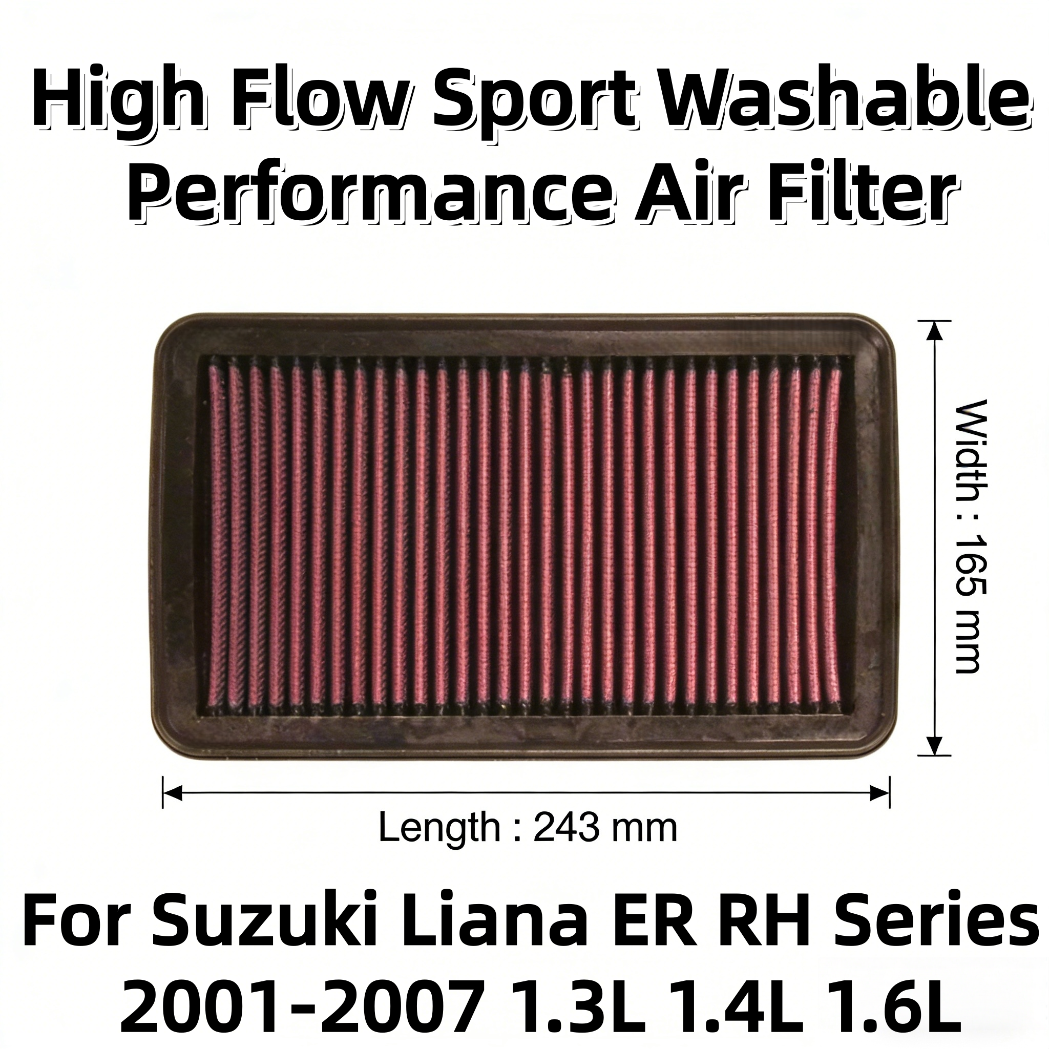 For Suzuki Liana ER RH Series  - đánh giá và giá Performance Boxer Sport