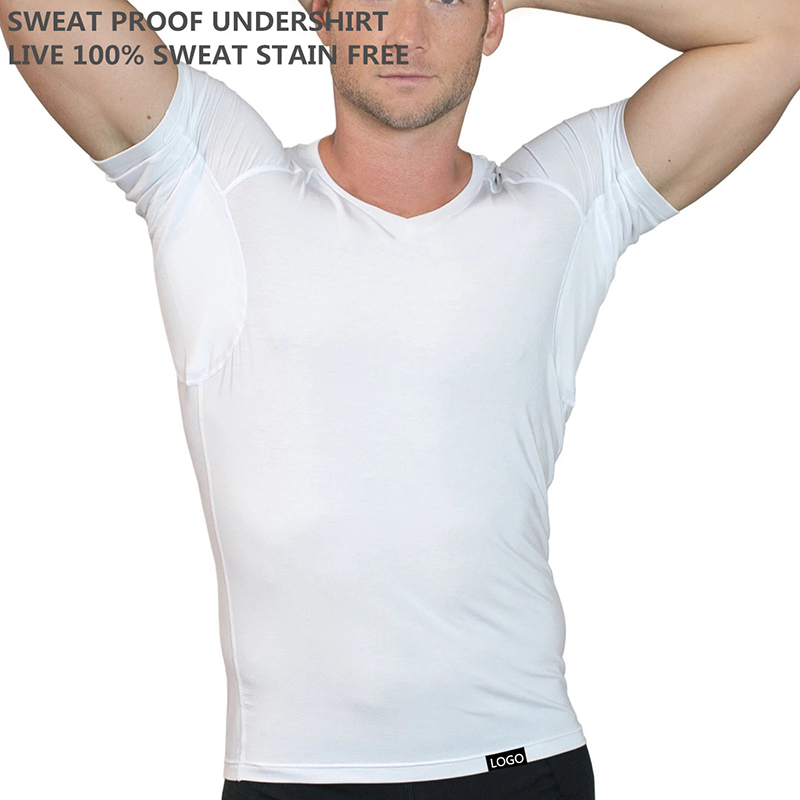 Hide Your  Stains Custom Mens  - đánh giá và giá Undershirt Crew Neck