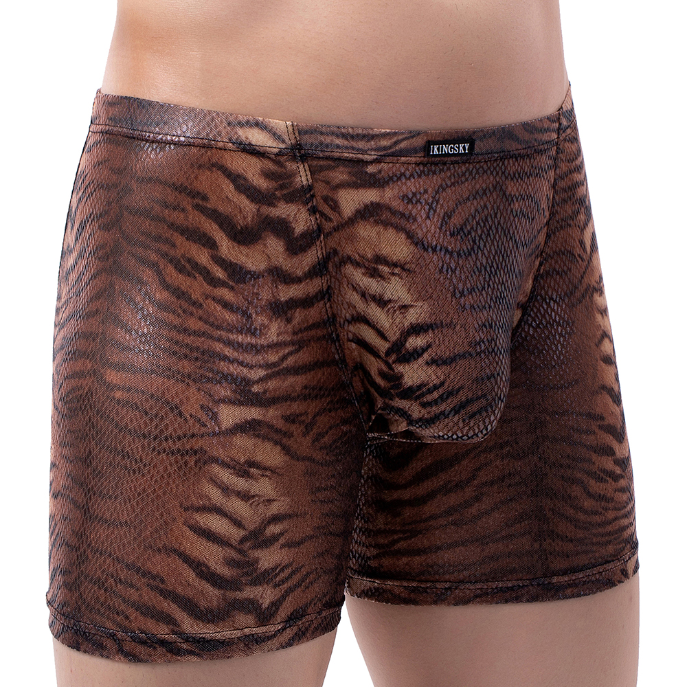 iKingsky Men's Tiger Stripes L - đánh giá và giá Long Leg Trunk Men