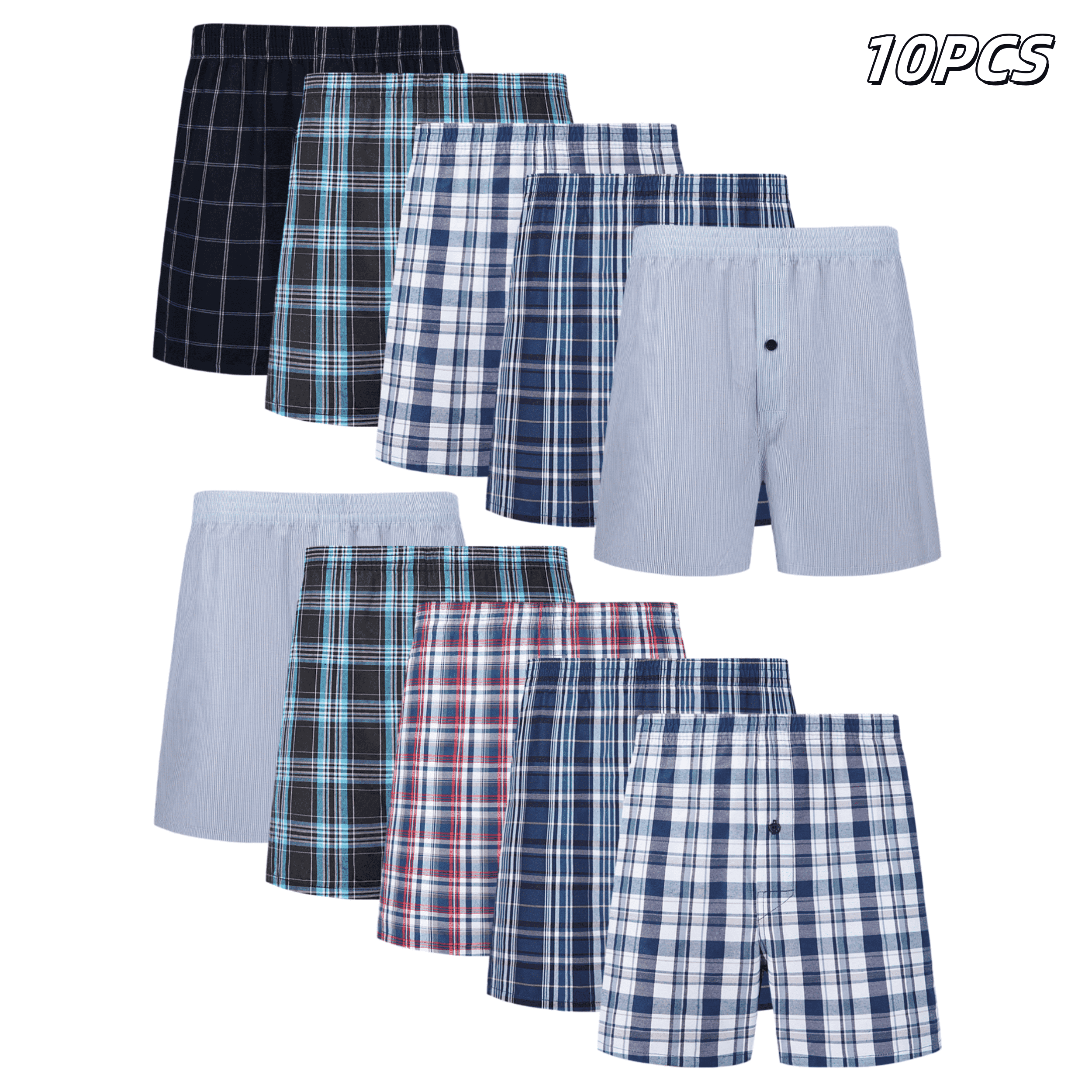 10pcs Men's Underwear Spring/S - đánh giá và giá Boxer Brief Pack Cotton