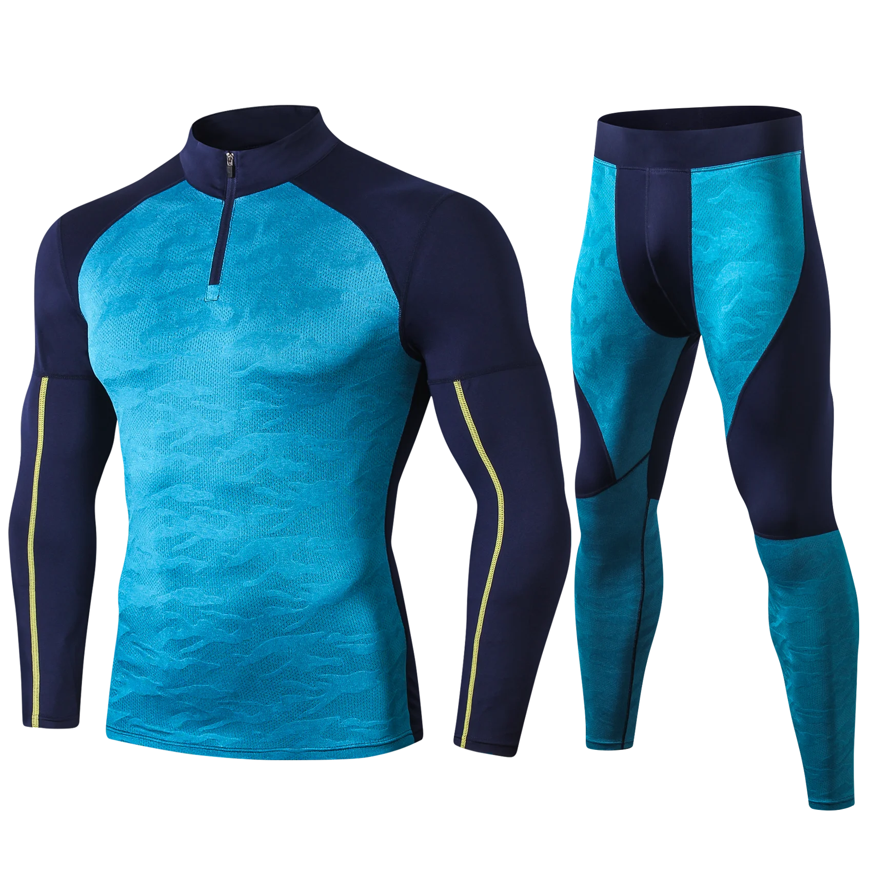 Mens Running Set Compression T - đánh giá và giá Compression Long Pant