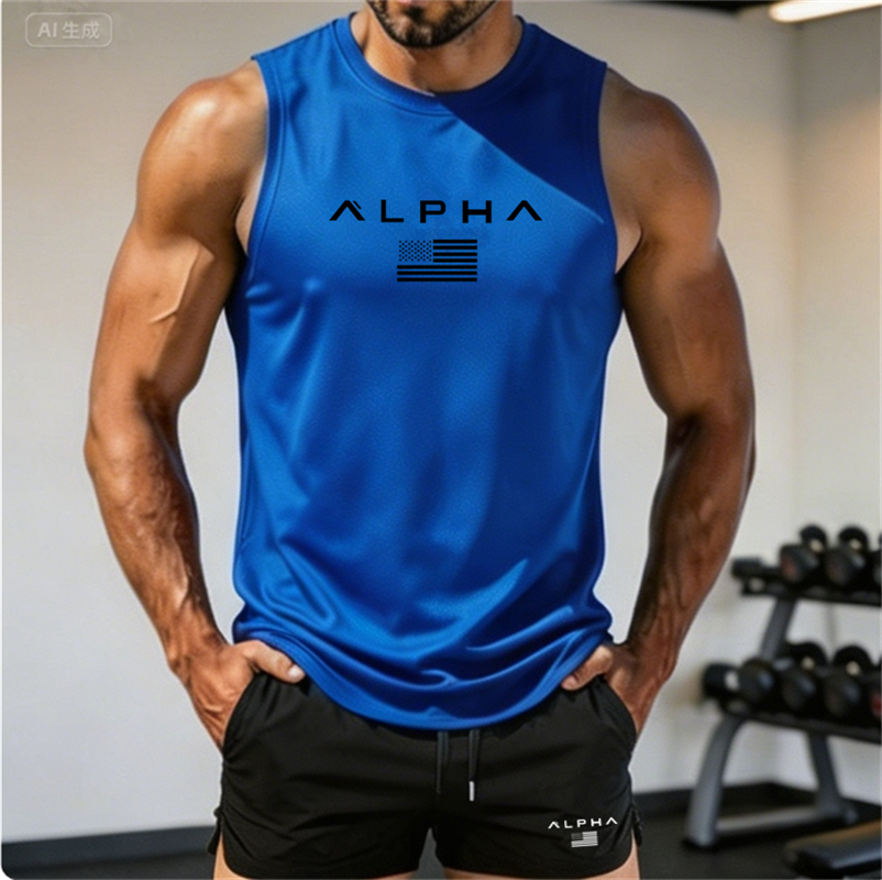 2026 Alpha Men's Printed Round - đánh giá và giá Undershirt Crew Neck