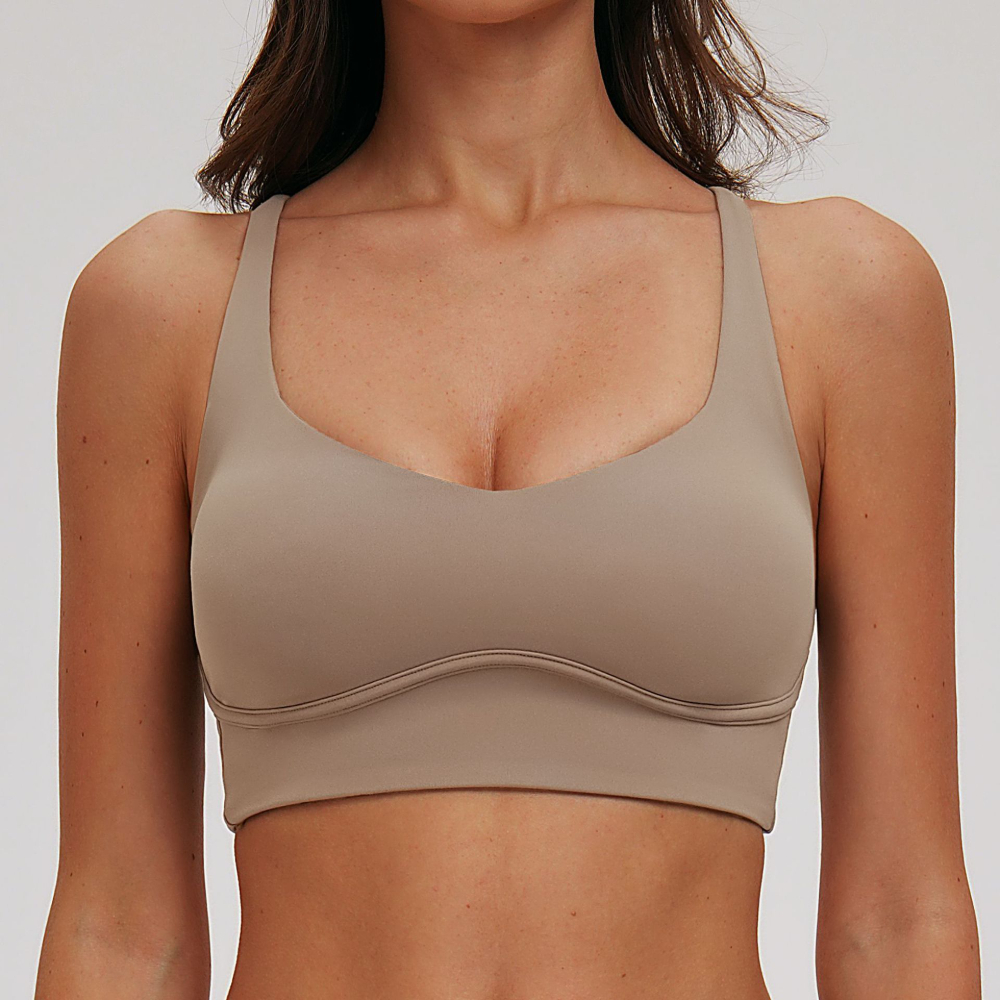 Sexy V-neck Sports Bra Yoga Un - đánh giá và giá Quick Dry Underwear
